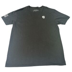 Shield Republic Mens Black I Study Triggernometry Graphic T-Shirt XL